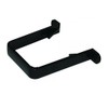 FLOPLAST 65mm Square Down Pipe Clip Stand Off - Black