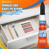 Super Glue Gel Clear Non-Drip, 24 X 3g All Purpose