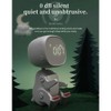 Itigoitie Kids Dinosaur Alarm Clock,Bedside Digital Alarm Clock,LED Cute Bedside