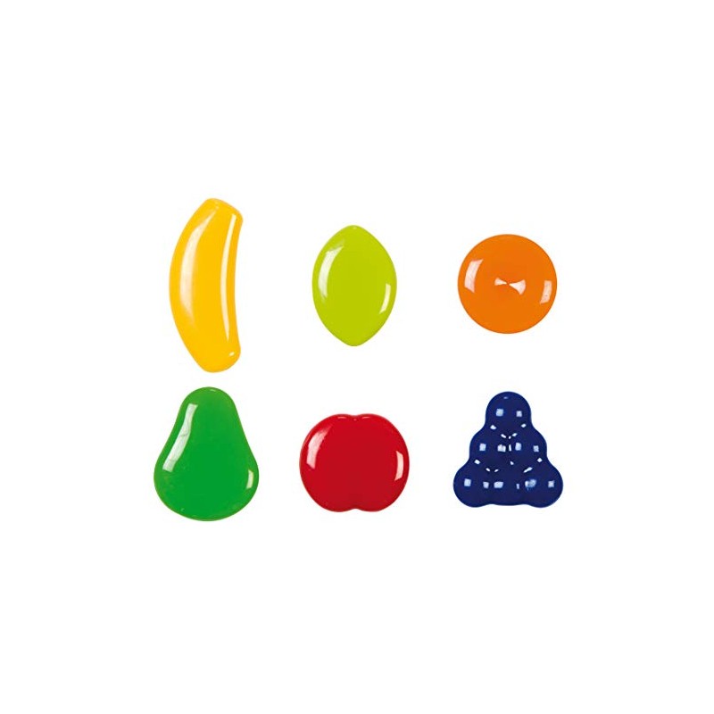 Tescoma Fruit Magnets, 6 Pcs Presto, Assorted, 0.1 x 0.1