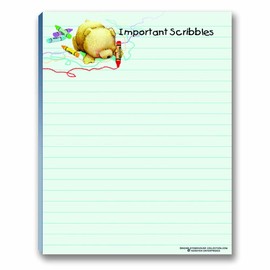 Cute Notepads - 4 Assorted Note Pads - Sweet with a Touch of Humor