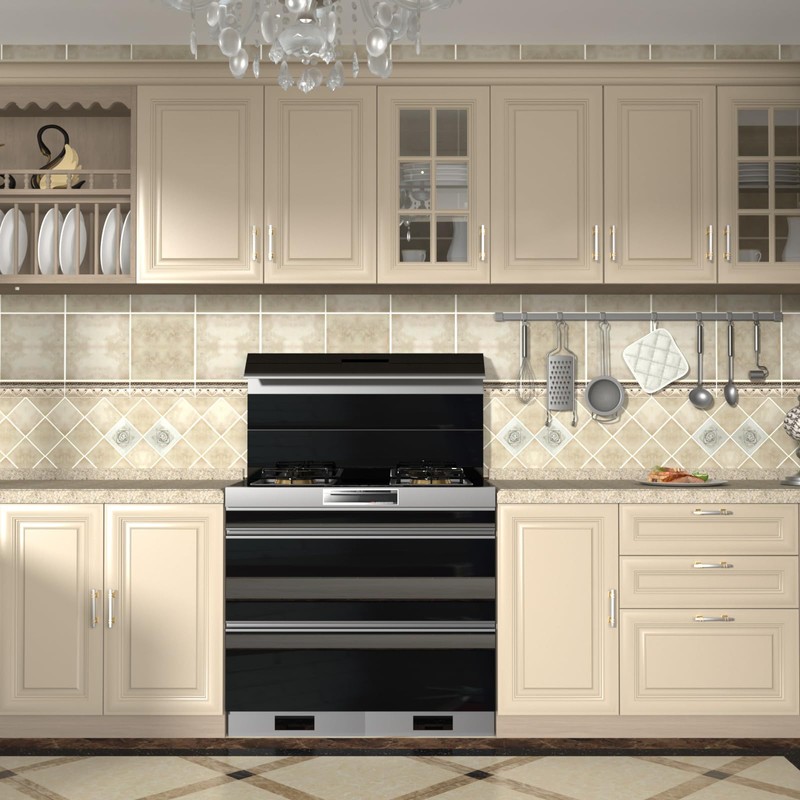 homdiy 12 Pack 5 Inch(128 mm) Hole Centers Brushed Nickel