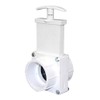 Valterra 6201 PVC Gate Valve, White, 2" Slip