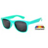 owl KIDS SUNGLASSES TURQUOISE POLARIZED DARK LENS PROTECT CHILD'S EYES