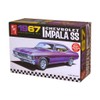 AMT 981 1967 Chevrolet Impala SS 1:25 Scale Plastic Model