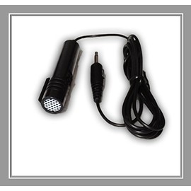 VoiceBooster Dual Tie-Clip Handheld Microphone with On/Off Switch for VoiceBooster (Aker) Voice Amplifiers by TK Products, LLC
