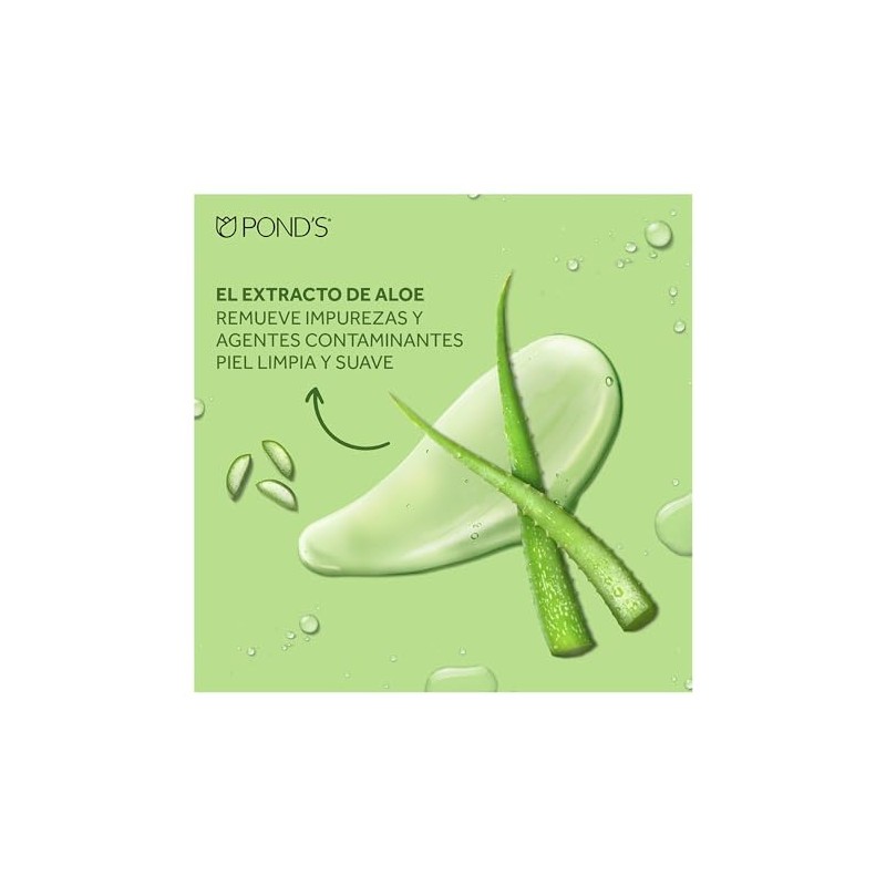 Agua Micelar Pond's Fruity Hydrafresh Aloe 300 ml
