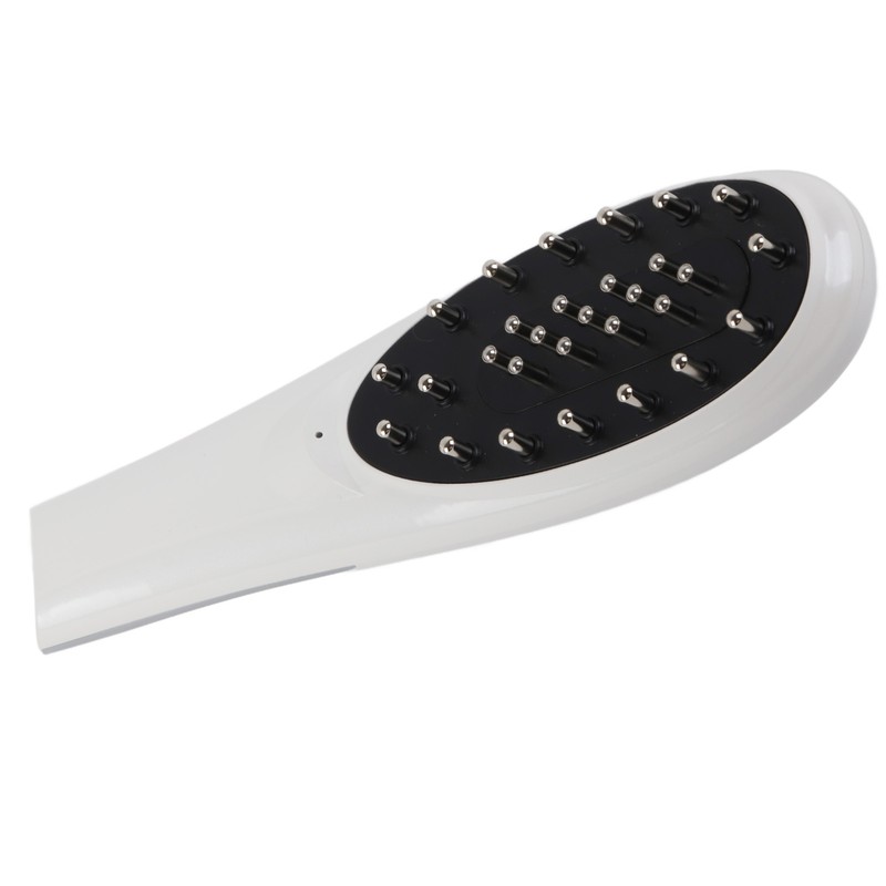Electric Scalp Applicator Comb Red Lighting Vibration 5 Gears Microcurrent