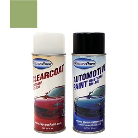 ColorRite Aerosol for Honda Element Automotive Touch-up Paint - Galapagos Green Metallic Clearcoat G-511M - Color+Clearcoat Package