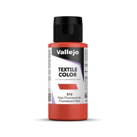 AV : Textile Paint 60ml FLOURESCENT RED