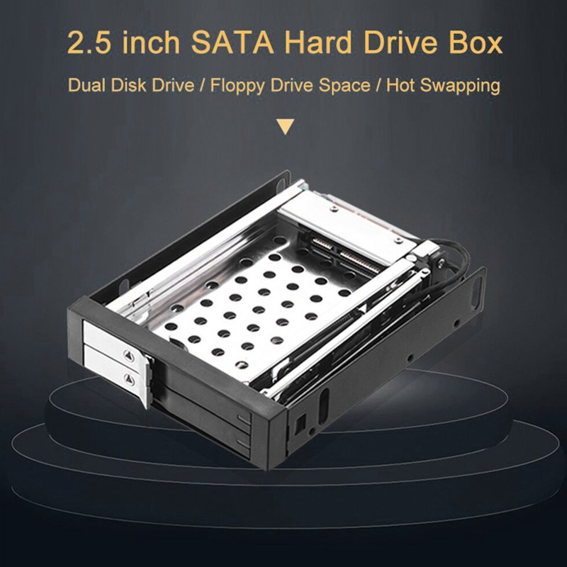 2.5in SSD HDD Internal SATA Tray Less Hot Swap Mobile