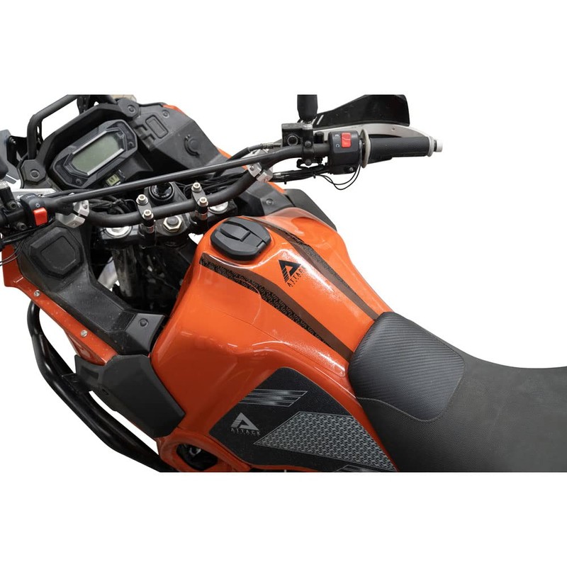 Attack Graphics Tank Protection Decals Top Clear for Kawasaki KLR650