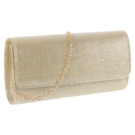 Healvian Stylish Women Handbag Evening Clutch Bag Portable Purse with Chain Strap for Parties Made of Sturdy for Storing Phone and Makeup Multipurpose Design for Ladies