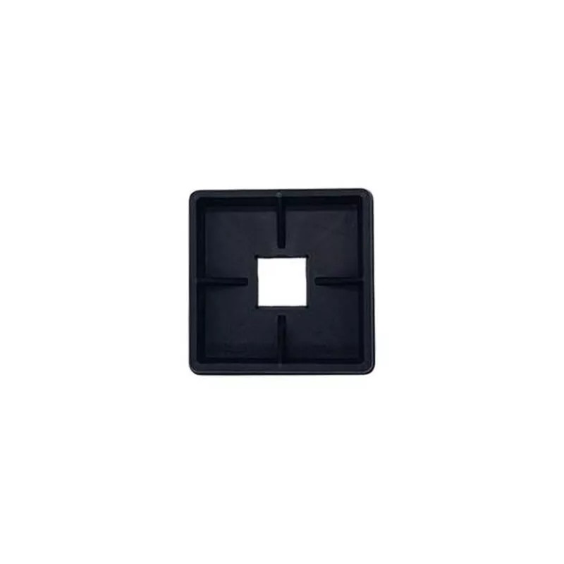 Brickyard 4" Square Rubber Bumper Plug End Cap Cover RV