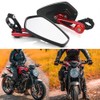 goodfitment - Motorcycle Bar End Mirror, Universal 7/8" Handle Rear