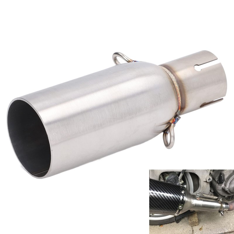 Exhaust Mid Pipe, Motorcycle Centre Tube Metal for Motorcycle Mounting