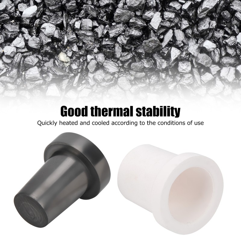 Graphite Crucible Induction Furnace DIY Quartz Melting Kit Metal Gold