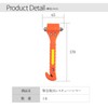 Share Style Emergency Escape Rescue Hammer with Fluorescent Reflector and