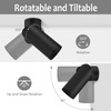 KYOTECH Set of 2 Surface-Mounted Spotlights, Black, Swivelling Surface-Mounted Spotlight