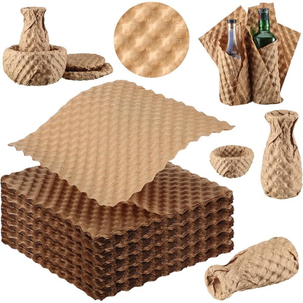 Paper Bubble Wrap Eco Cushioning Wrap, Packing Supplies for Storing