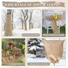 40 inches X 15 FT Natural Burlap Fabrics Plant Covers