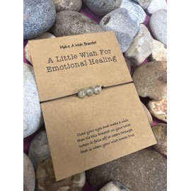 Birthstone Wish Bracelets, Bracelets, Crystal Anklet, Crystal Bracelets, Birth Month, Wish Bracelet (Prehnite - August)