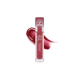 [Too cool for school/Tucur Four School] Veil Color Gloss/VERRE COLOR GLOSS 2.6g/Korean Cosmetics Korean Makeup Korean Cosmetics Lip Tint Gloss Lip Gloss (#5 Red Oak, 2.6g)