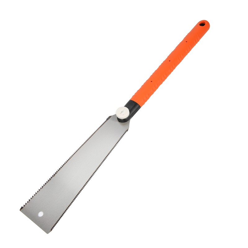 10in Twosided Tooth Long Handle Woodworking Saw Manual Operation Handsaw