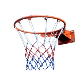 Heavy Duty Adult Standard Size 18" Basketball Hoop Goal Wall Mounted Basketball Rim Diameter 45centimeter/18inch (Standard)