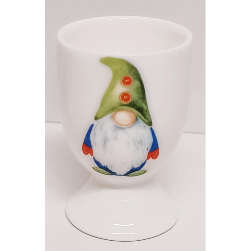 Lucky Gonks Egg Cups Set of 4 Bone China Gnome