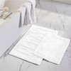 Modern Threads 2-Pack Soft Absorbent Plush 100% Cotton Bath mat