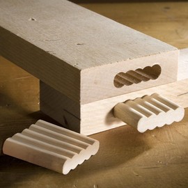 1/4" Beadlock® Tenon Stock, (3) 12" Pieces