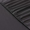 VISION Fitted Sheet 150 x 200 cm Charcoal Grey 100%