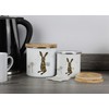 Purely Home Hares Tea Storage Canister - Hare And Dandelion