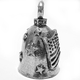 Guardian® Bell Old Glory U.S. American Flag Motorcycle Biker Luck Riding Bell