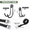 ZGHKXY Bow Gear Combo Hanger, Tree Stand Strap Bow Hangers