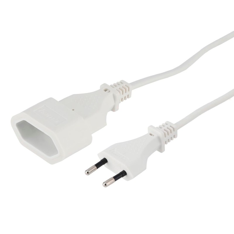 Hama Hama Verl?ngerungskabel 5m Euro Stecker (Verl?ngerung Stromkabel Kabel fr