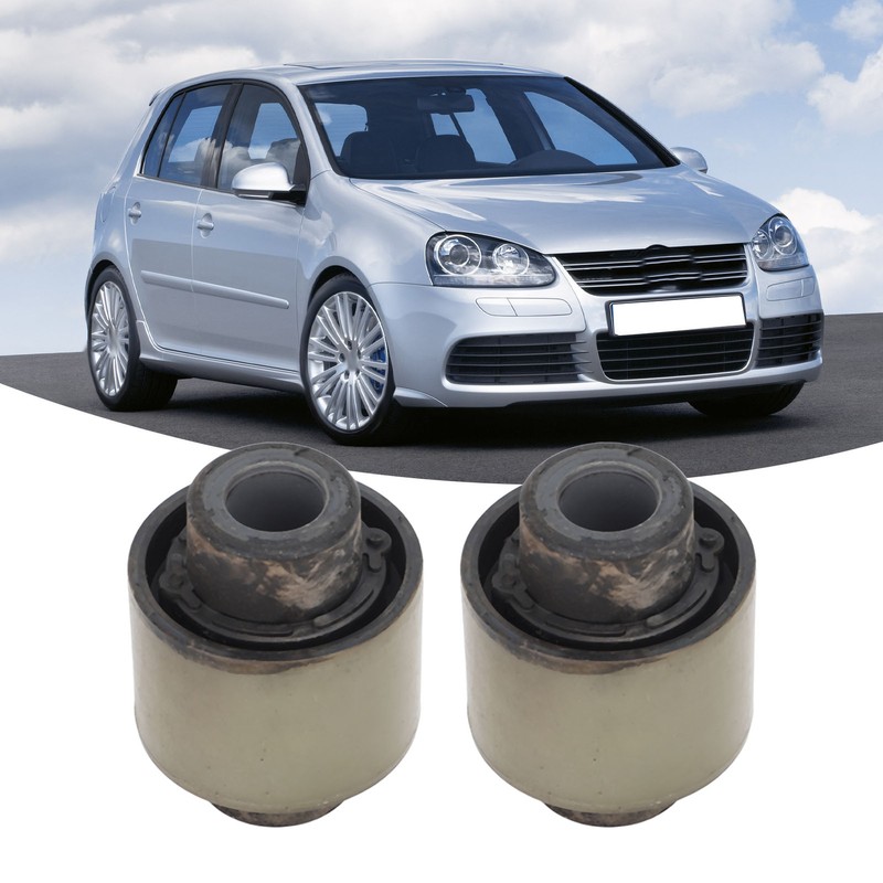 2pcs Rear Lower Control Arm Bushing Outer Suspension Control Arm