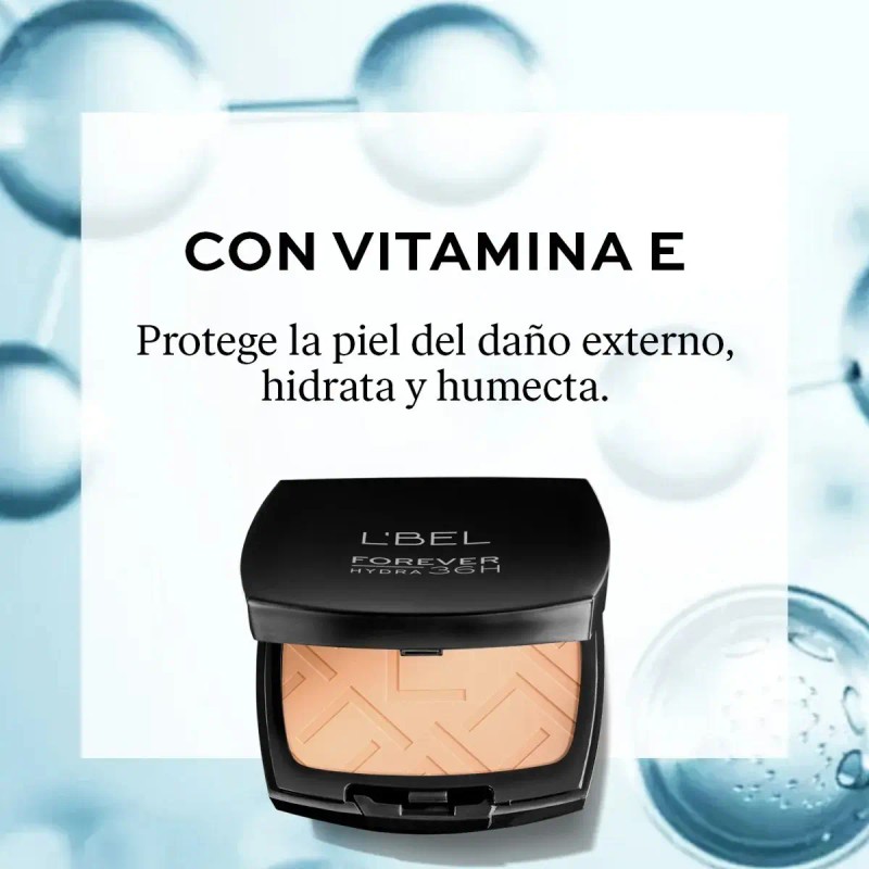Lbel Polvos Faciales Hidratantes Forever Hydra 36h