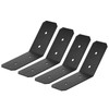 Fanmao 4 Pcs 45 Degree Angle Brackets for 4x4 Nominal