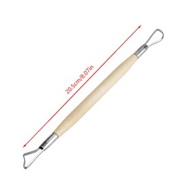 6 Pieces Double Sided Wax Carving Clay Sculptor Tools, Modelling Tools, Ceramic Sculpting Clay Modelling Mould Craft Kit