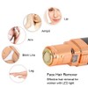 Compact Cute Lipstick Shape Mini Electric Hair Remover Face Body