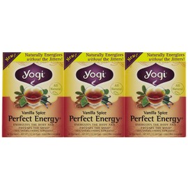 Yogi Tea Vanilla Spice Perfect Energy Tea Bags - 16 ct - 3 pk