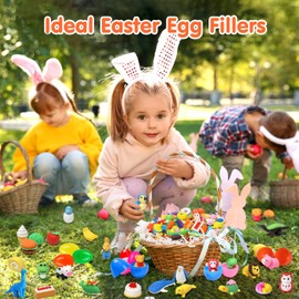 Moosia 120 Pack Animal Pencil Erasers for Kids, 3D Mini Puzzle Take Apart Erasers, Desk Pets & Treasure Box Toys, Bulk Party Favors, Classroom Prizes, School Supplies, Gift for Boys & Girls