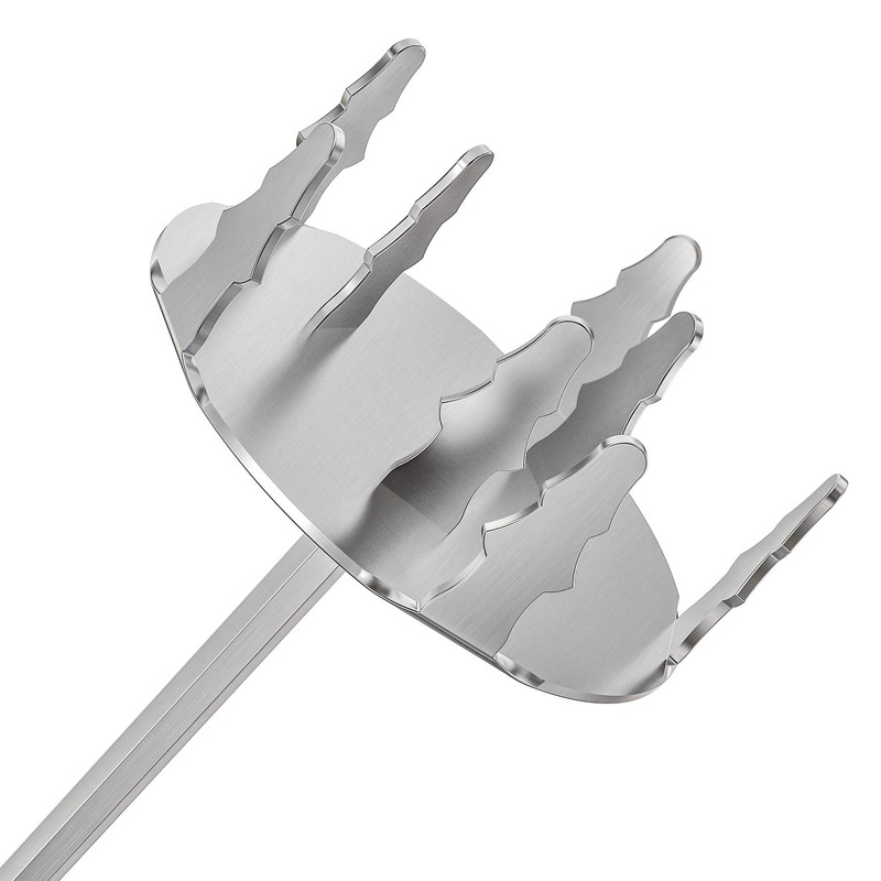 onlyfire 4 Inch Pork Puller, Upgraded Ultra-Sharp Stainless Steel Meat