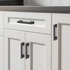 Matte Black Cabinet Pulls, 3-3/4 Inch (96mm), 10 Pack, Heavy