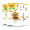 Simple Mills Organic Seed Crackers, Original - Gluten Free, Vegan,