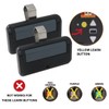 2 Packs for 950ESTD Chamberlain Garage Door Opener Remote Yellow