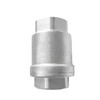 BesNPT 1" NPT Stainless Steel Spring Check Valve,One Way Horizontal
