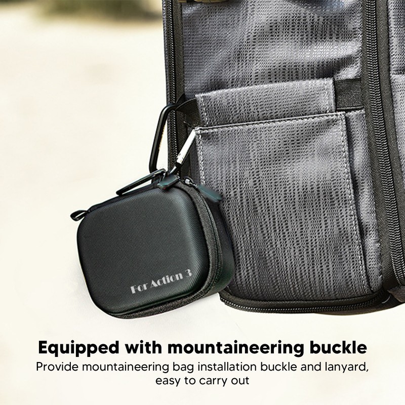 Portable Action Camera Protective Storage Bag Hard Shell Carrying Case